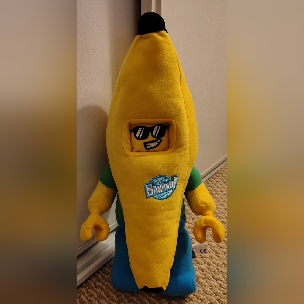 Lego Banana Plush Toy